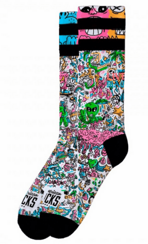 Meias American Socks Doodle – Mid High