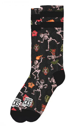 Meias American Socks Dancing Skeletons - Mid High