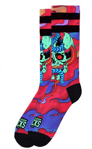 Meias American Socks Dead and Alive – Mid High