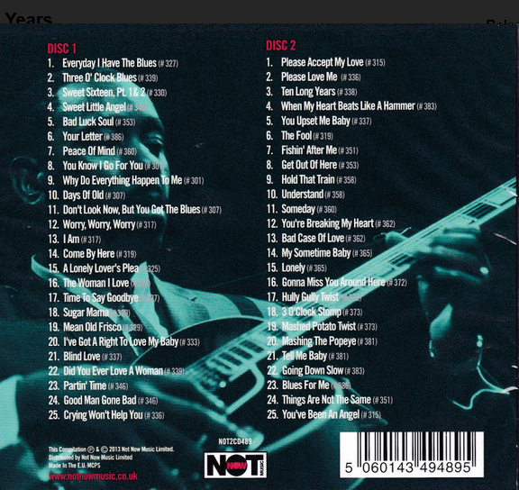 B.B. King: The kent Years 1958 -1962