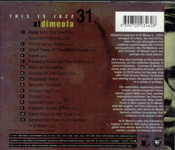 Al Di Meola – This Is Jazz