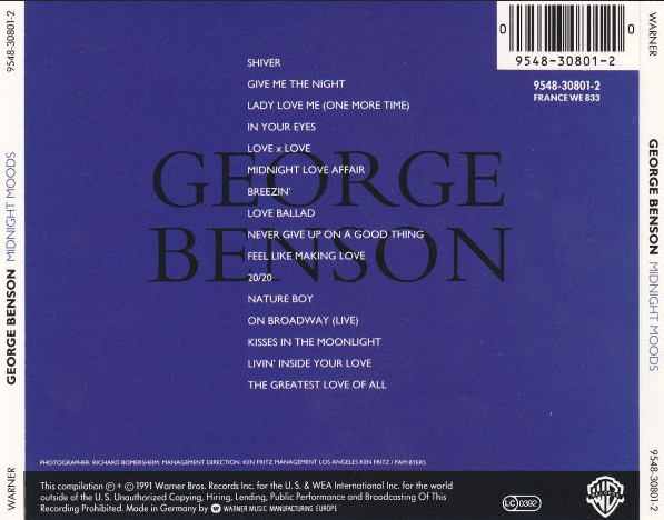 George Benson – Midnight Moods
