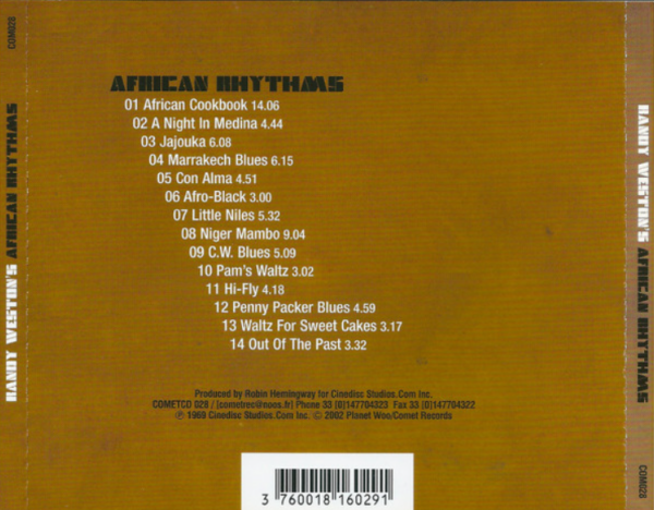 Randy Weston's African Rhythms – Randy Weston’s African Rhythms
