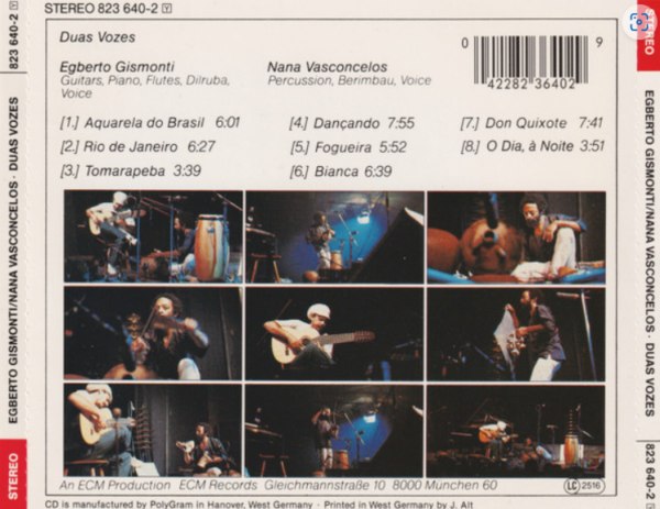 Egberto Gismonti / Nana Vasconcelos – Duas Vozes