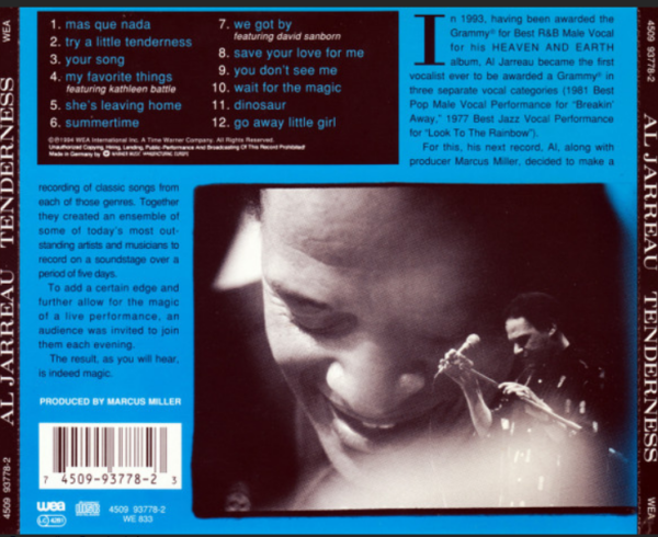 Al Jarreau ‎– Tenderness