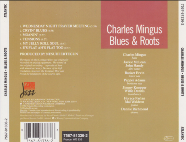Charles Mingus – Blues & Roots