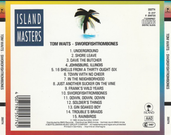 Tom Waits – Swordfishtrombones
