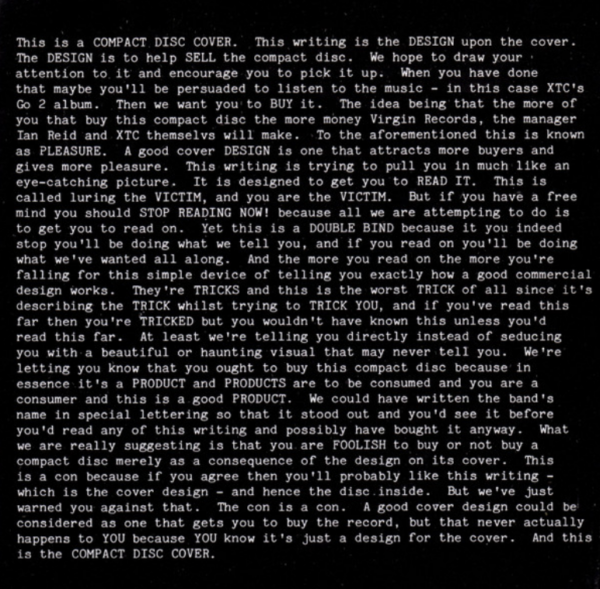 XTC ‎– Go 2