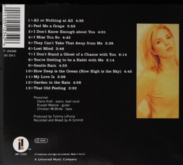 Diana Krall – Love Scenes