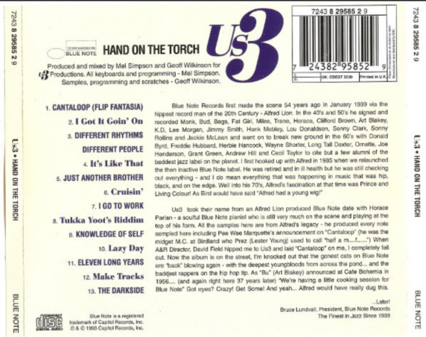 Us3 – Hand On The Torch