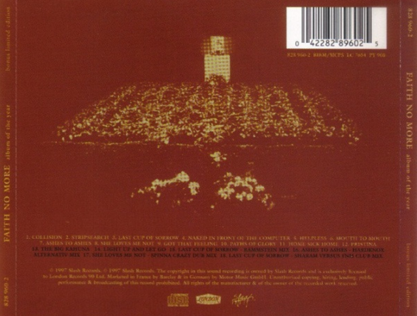 Faith No More – Album Of The Year