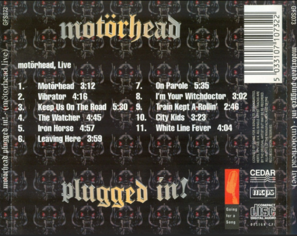 Motörhead – Plugged In!